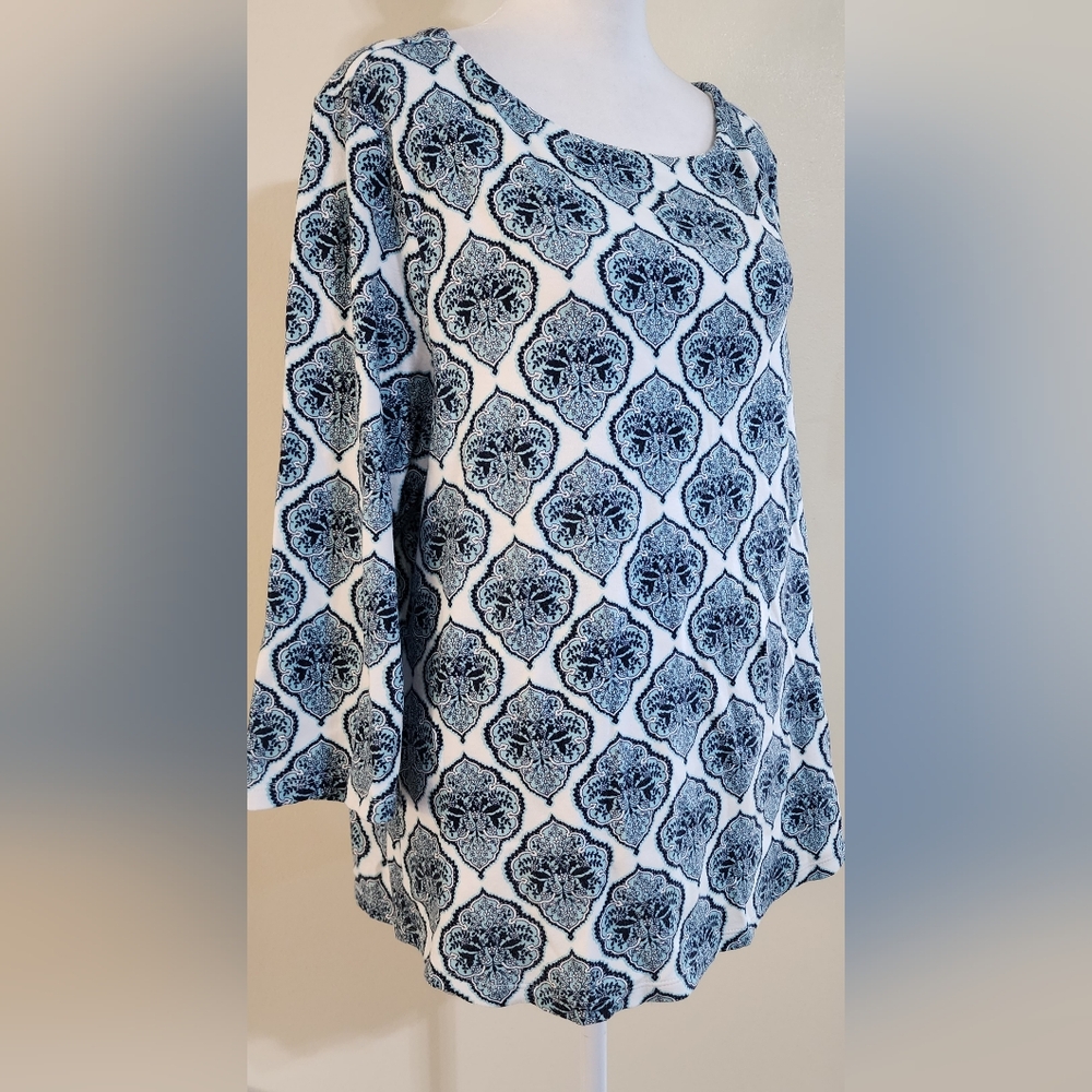 Pima Cotton Women's Blouse Size XL